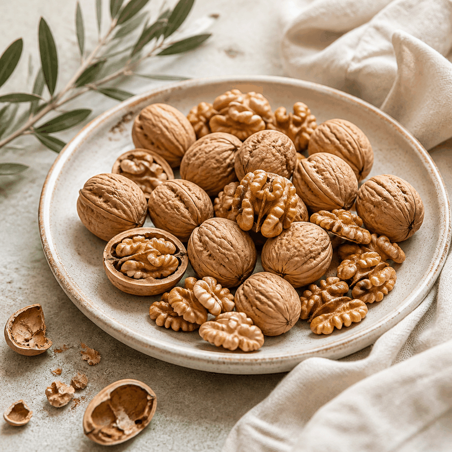 Nueces mariposa